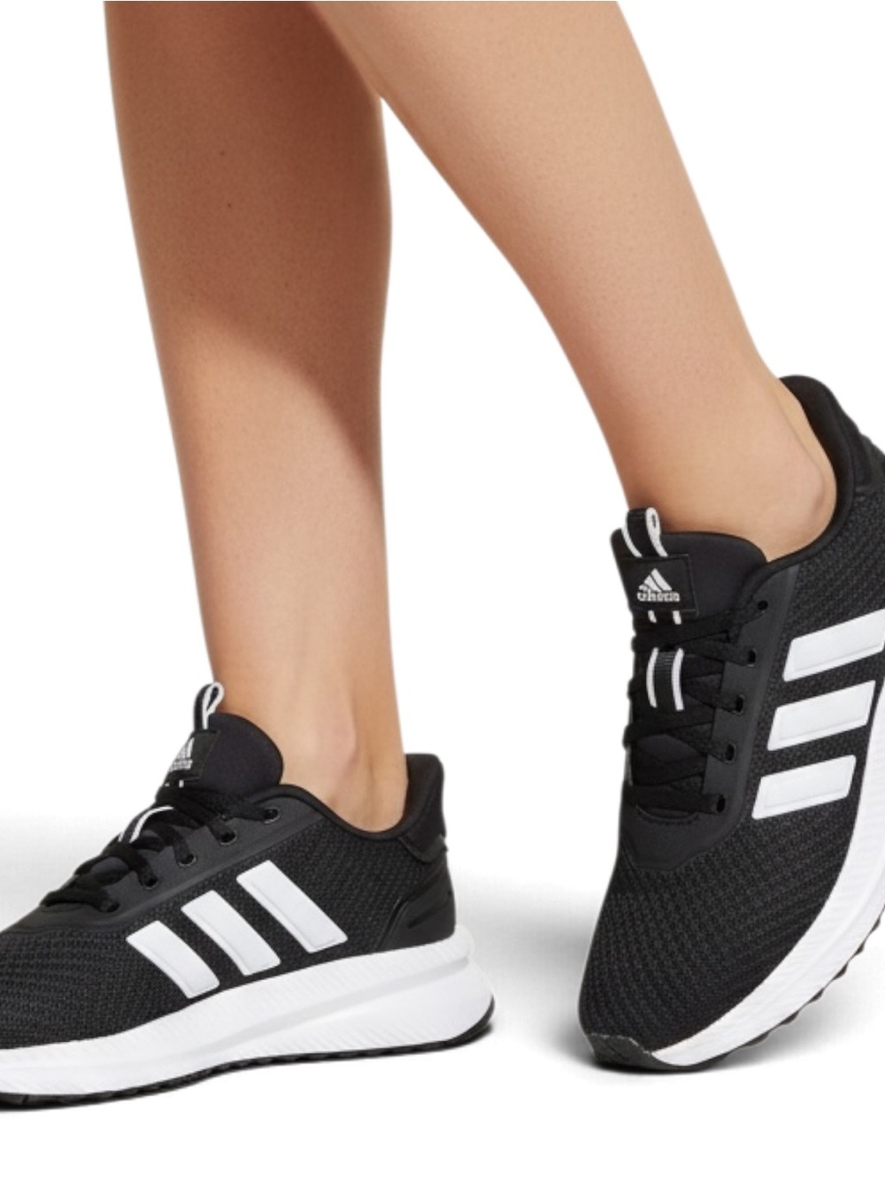 Adidas Black & White Women's Running Sneakers